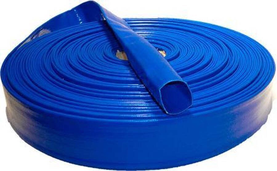 Blue Platte waterslang 32 mm (10 meter)