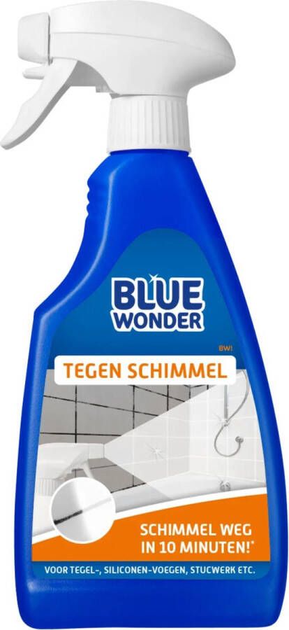 Blue Wonder Speciaalreiniger tegen schimmel 500 ml Spray fles