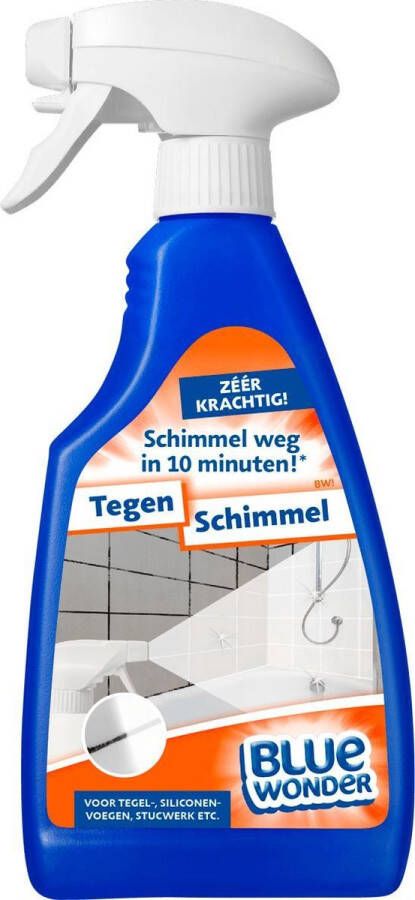 Blue Wonder Speciaalreiniger tegen schimmel 500 ml Spray fles - Foto 1