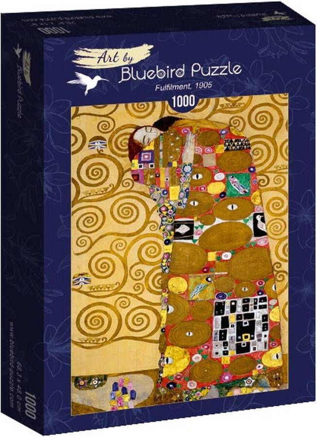 Bluebird Gustave Klimt Fulfilment 1905 Puzzel 1000 Stukjes
