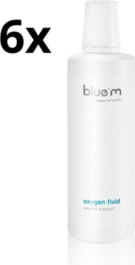 Bluem 6x Oxygen Fluid Mondwater 500ml Voordeelverpakking