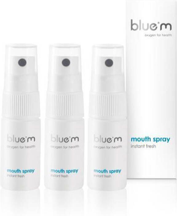 Bluem Mondspray 3 Stuks Voordeelverpakkking