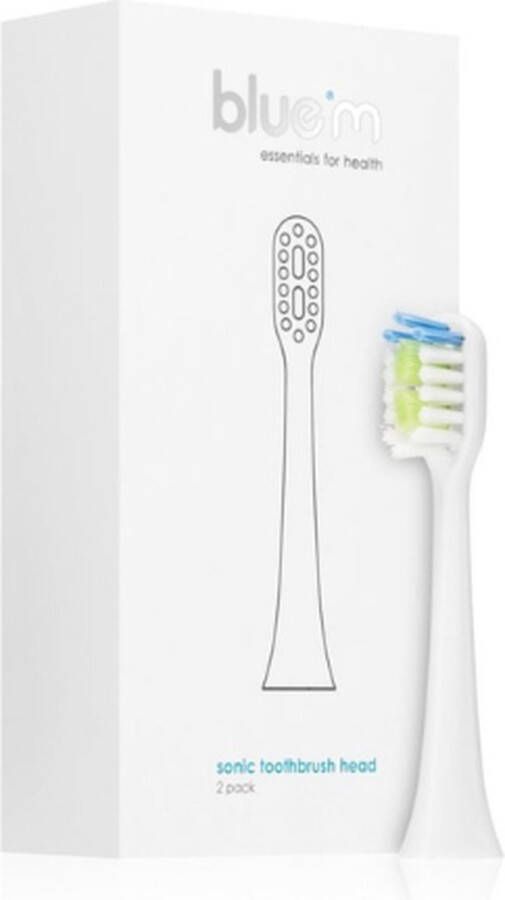 Bluem Toothbrush sonic opzetborstel 2 stuks