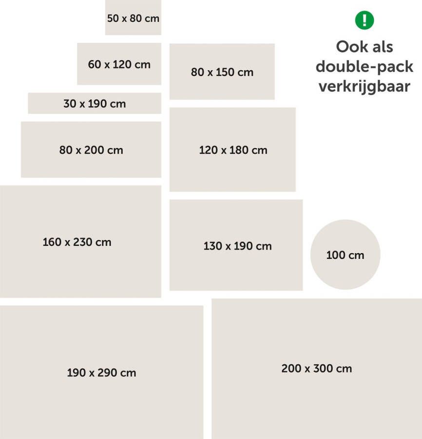 Blumtal Antislipmat voor Tapijt Auto Lades Knip op x 230 Vinyl Set van 2