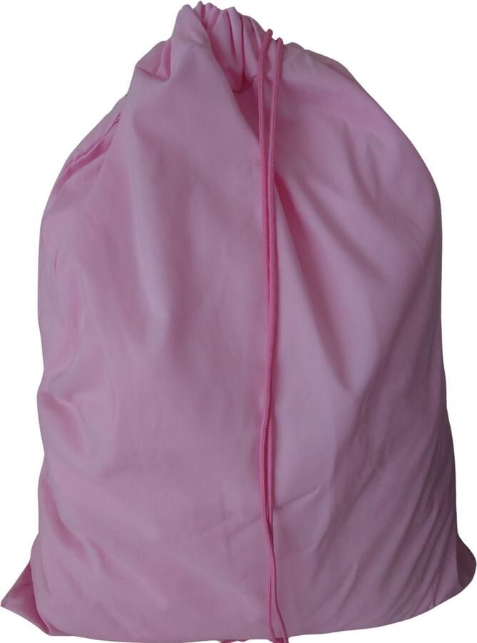 Bluvardi katoenen waszak -XXL- met trekkoord pink
