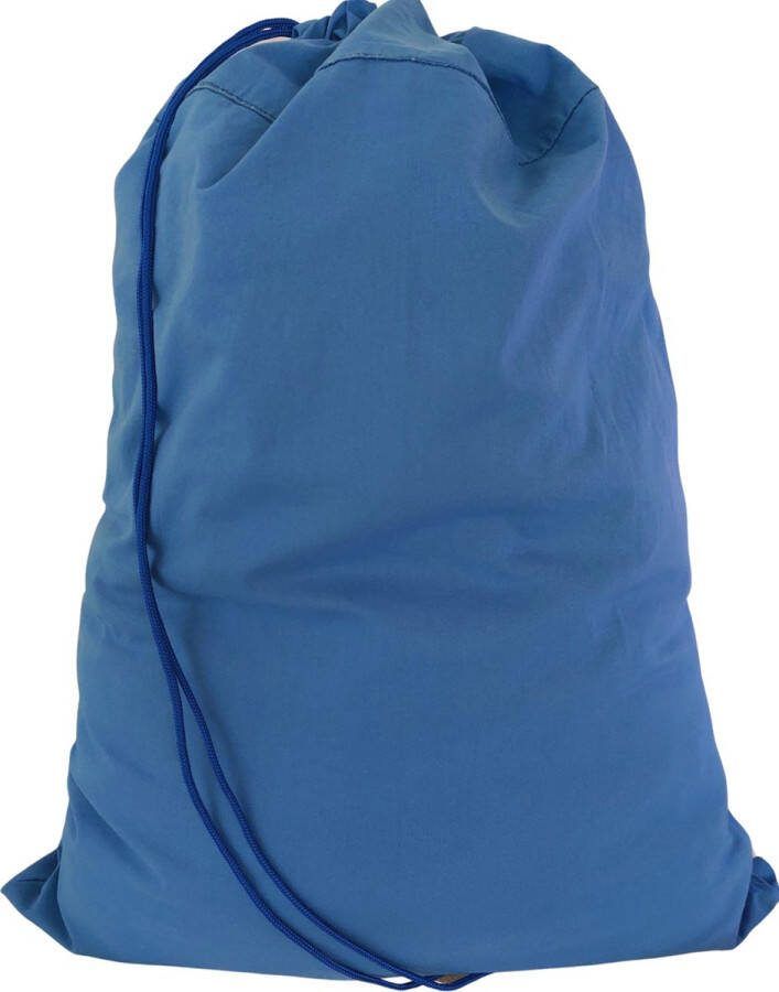 Bluvardi Katoenen waszak -XL met trekkoord indigo