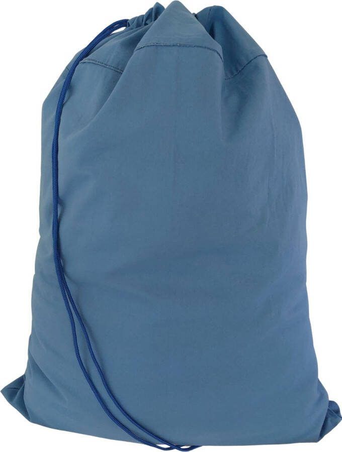 Bluvardi Katoenen waszak -XL met trekkoord old blue