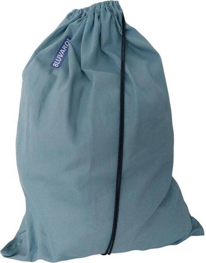 Bluvardi Katoenen waszak -XXL met trekkoord Old blue