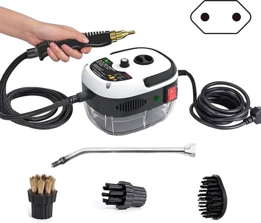 Blyx Draagbare hoge temperatuur reinigingsmachine 220V Stoomreiniger Tapijtreiniger Reinigingsmachine Auto reiniger Airco cleaner handstoomreiniger Schoonmaak Wit