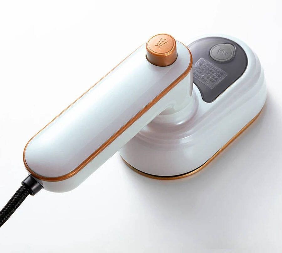 Blyx Gladmaatje 2 In 1 Luxe Reisstrijkijzer – Mini Strijkijzer 180° Inklapbaar Sprayfunctie Stomend Effect Reis Strijkijzer – Kleine Reisstrijkijzer – Vakantie Strijkijzer 0.7kg Wit