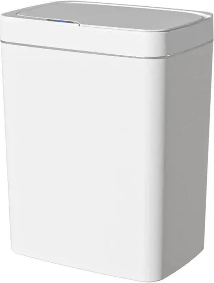 Blyx Smart Prullenbak met sensor Badkamer Vuilnisbak 15l Bewegingssensor Keuken 26x18.5x30.5cm Wit