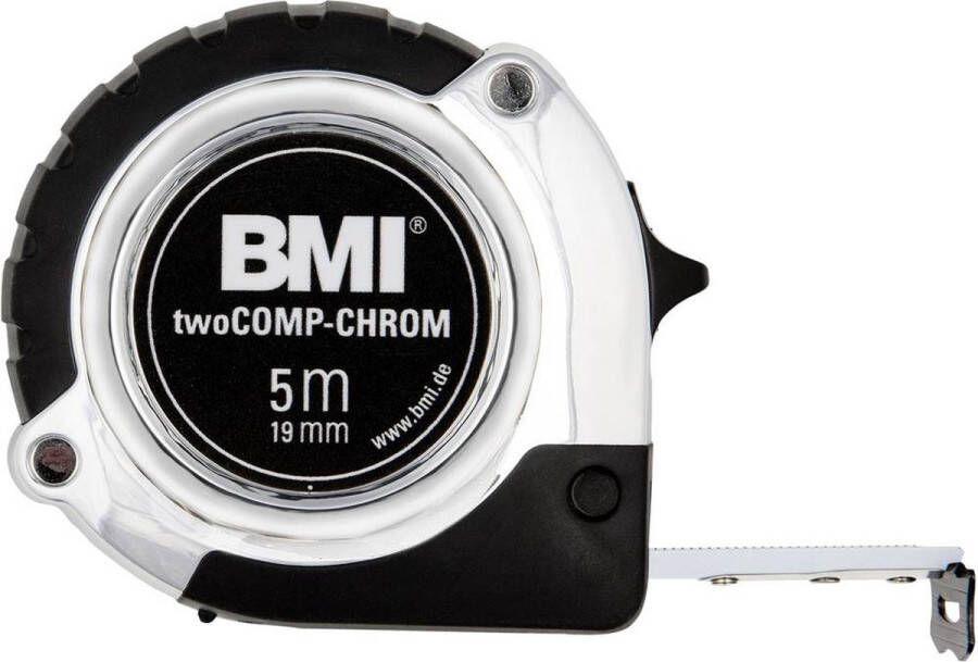 BMI chrom 475341221 Rolmaat 3 m Staal