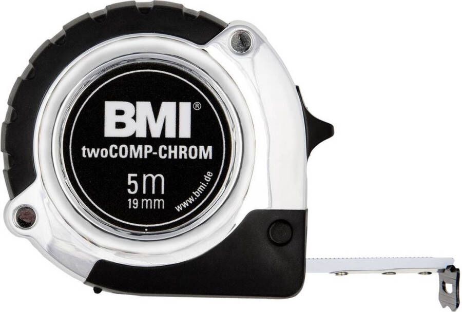 BMI chrom 475541221 Rolmaat 5 m Staal