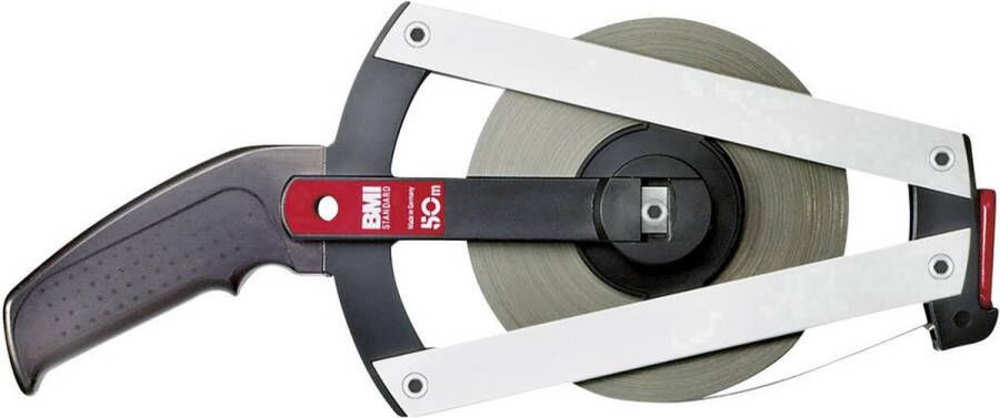 BMI Glasfaserbandmass 50m auf LM-Rahmen plus6 520041050A Rolmaat 50 m Glasvezel