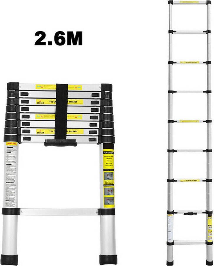 BMT Telescoopladder 2 6m Telescopische Ladder Veilig en flexibel
