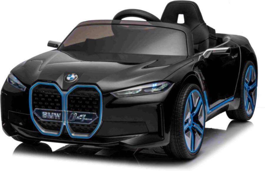 BMW i4 Kinderauto Zwart 12V
