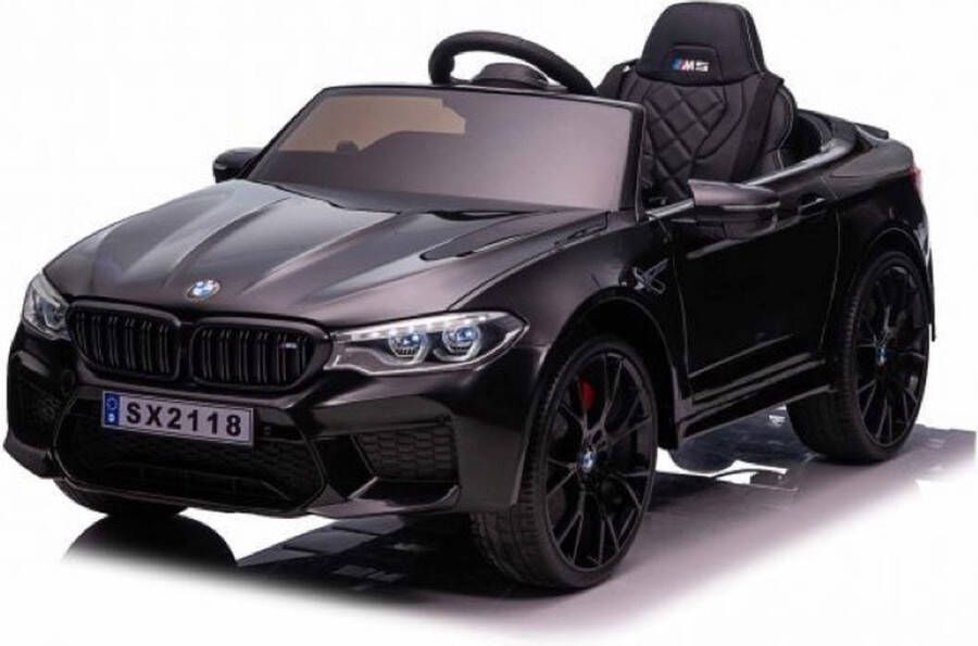 BMW Kars Toys M5 Elektrische Kinderauto Zwart Met Afstandsbediening