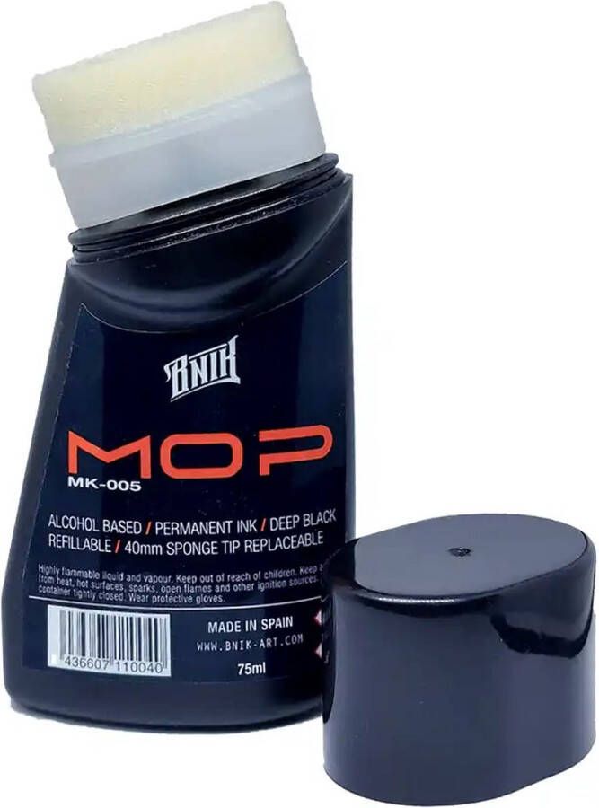 BNIK MK-005E Empty Mop Lege verfstift 40mm tip 75ml
