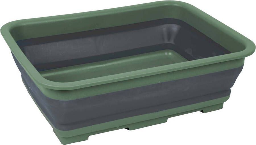 Bo-Camp Afwasbak Opvouwbaar Siliconen 7 Liter Blauw