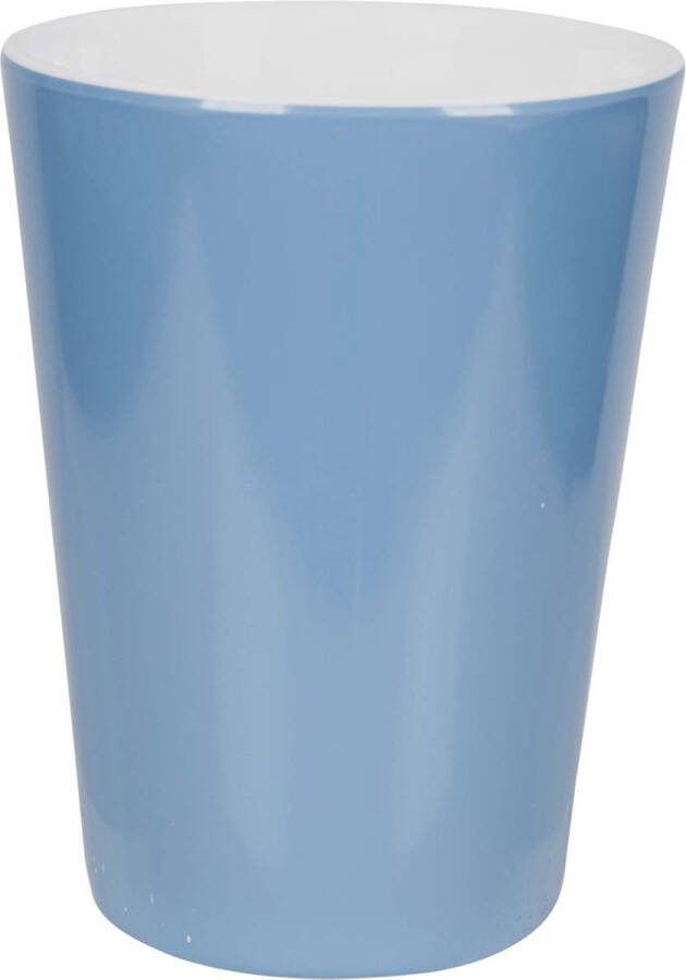 Bo-Camp Beker Two-Tone Melamine 4 Stuks Blauw