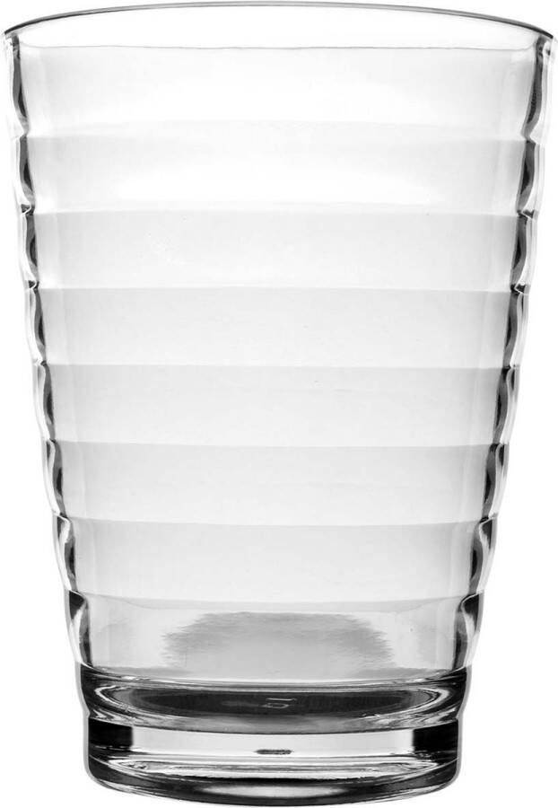 Bo-Camp Limonadeglas Geribbeld 350 ml 1 Stuk