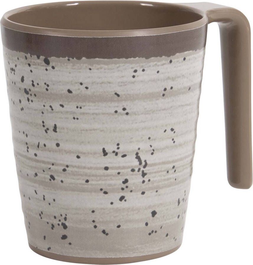 Bo-Camp Mok Halo L Melamine 4 Stuks Beige