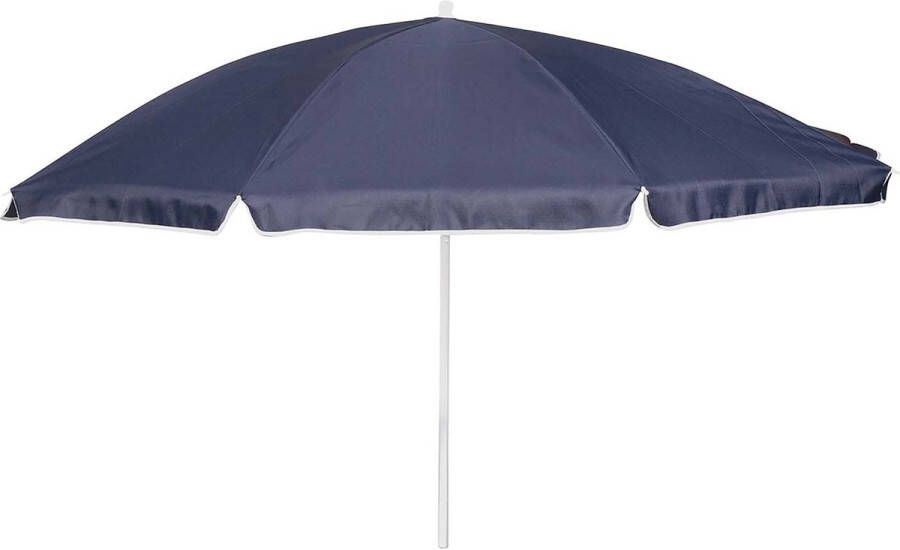 Bo-Camp Parasol Met knikarm Ø 165 cm Blauw