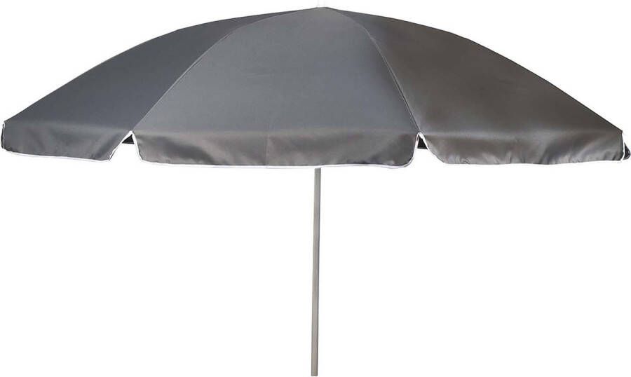 Bo-Camp Parasol Met Knikarm Ø 250 cm Grijs