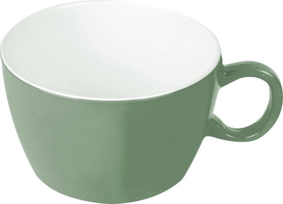 Bo-Camp soepbord tweecolorig groen 4-delige set
