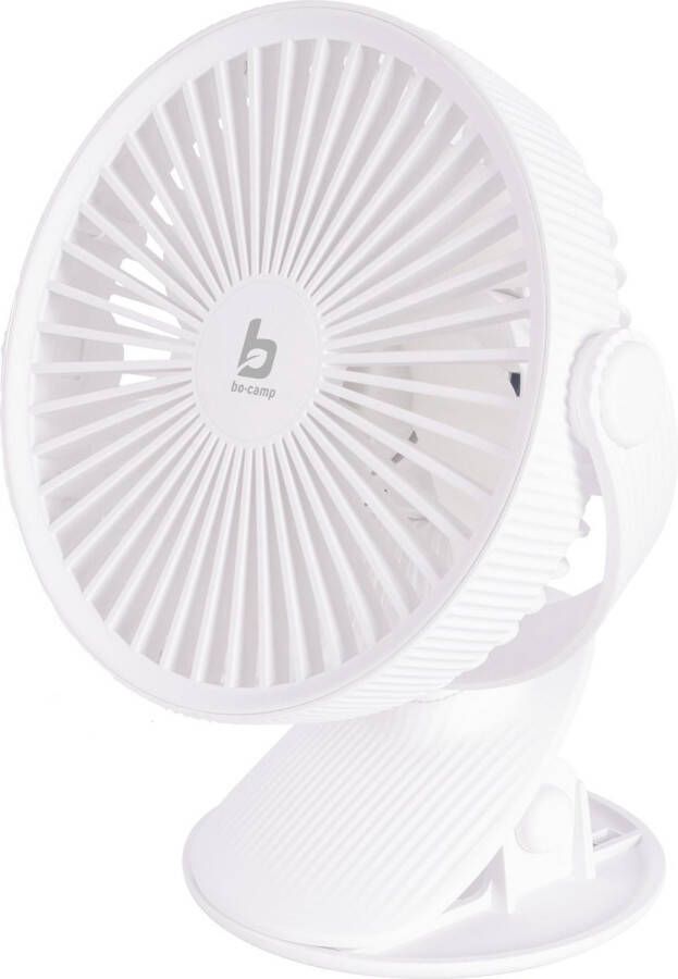 Bo-Camp Tafelventilator met klem Deluxe ABS Wit