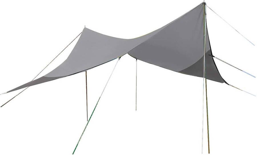 Bo-Camp Tarp Travel ruit 4-Hoekig 5x5 Meter