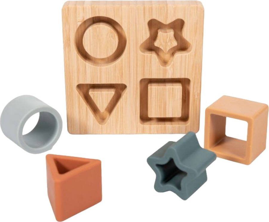 Bo Jungle B-Bamboo Shapes Star Classic Vormenpuzzel B931010