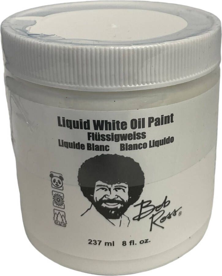 Bob Ross Liquid White Oil Paint 237 ml
