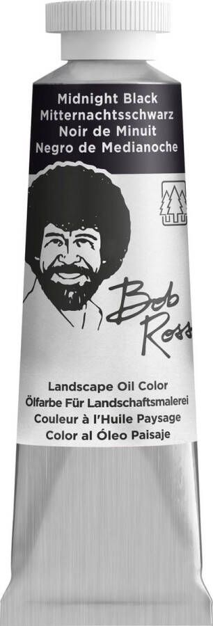 Bob Ross Midnight Black Olieverf Zwarte Verf 37ml