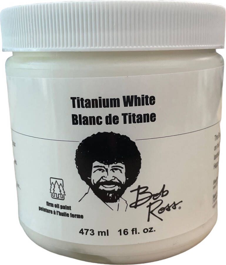 Bob Ross olieverf Titanium White 473 ml