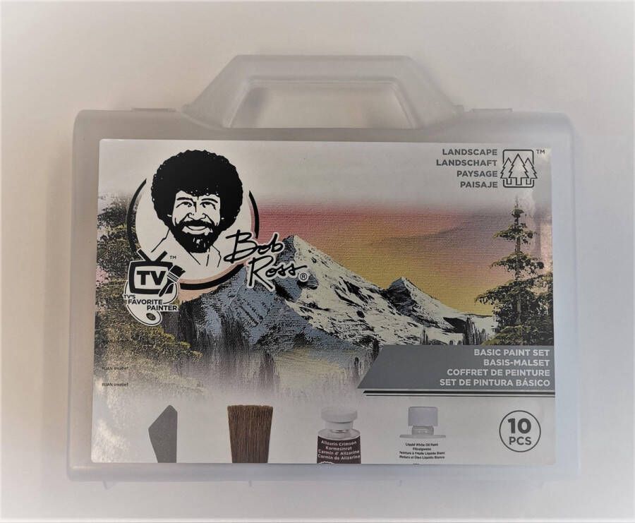 Bob Ross Starter Pakket Basic Paint Set Schilderset 10 Delig