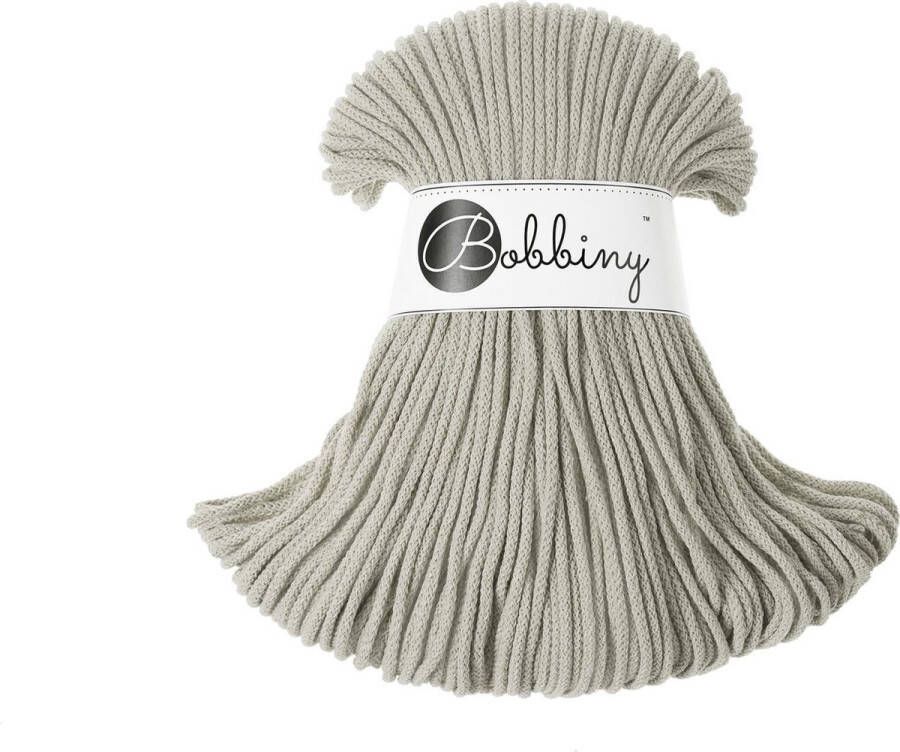 Bobbiny Junior Beige (Creme Bruin) gerecycled katoen garen