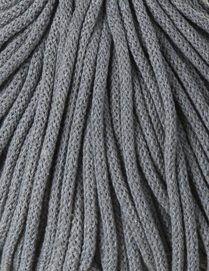 Bobbiny Junior braided cord 3 mm Steel