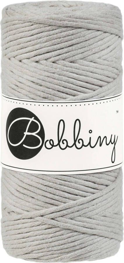 Bobbiny Macrame Triple Twist 3 mm Beige
