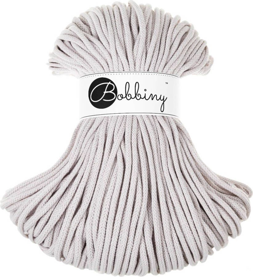 Bobbiny Premium braided cord 5 mm Moonlight