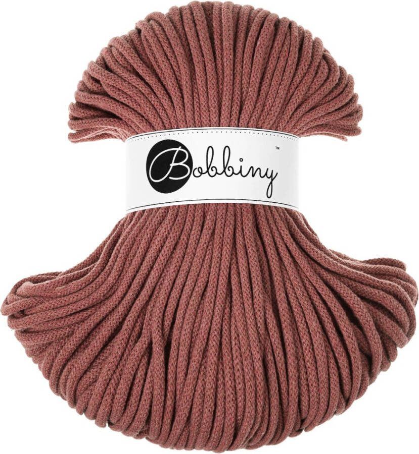 Bobbiny Premium braided cord 5 mm Sunset
