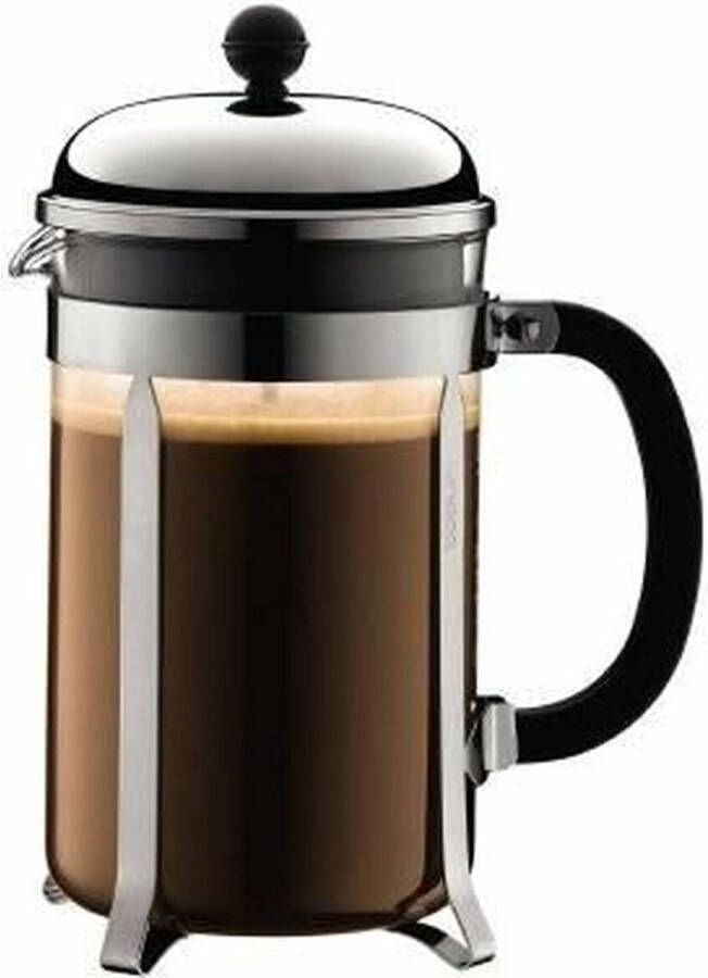 Bodum Koffiepot met Zuiger Chambord Roestvrij staal 1 5 L