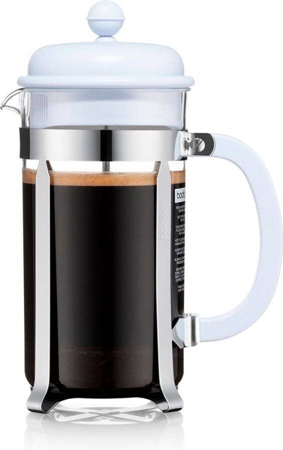 Bodum French Press Cafetière kunststof Blue Moon 8-kops 1L