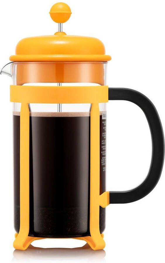 Bodum Java French Press Cafetière Kunststof 8 kops Yolk 1L