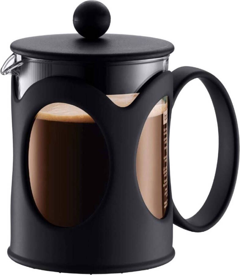 Bodum Kenya Cafetière French Press 4-kops 0 5L Zwart