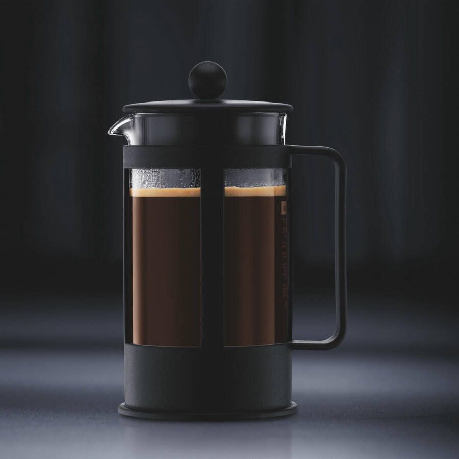 Bodum Koffiepot met Zuiger Kenya Zwart 1 L