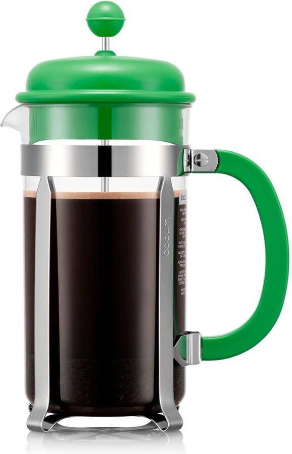 Bodum Tritan French Press Cafetière Kunststof 8 kops Appelgroen 1L