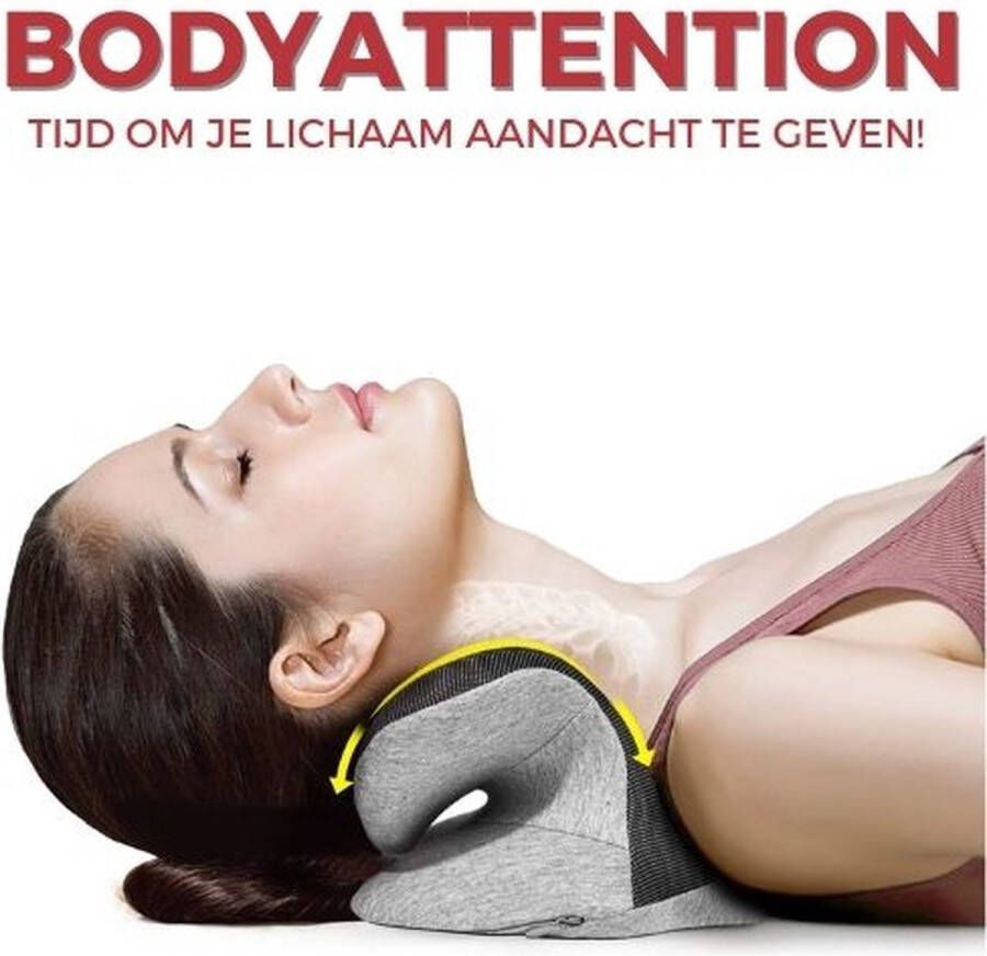 BodyAttention Nekmassage Nekstretcher Massagekussen