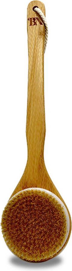 Bodynaturals Badborstel Lichaamsborstel Huid Voor Bad & Douche 100% Natuurlijk 40cm