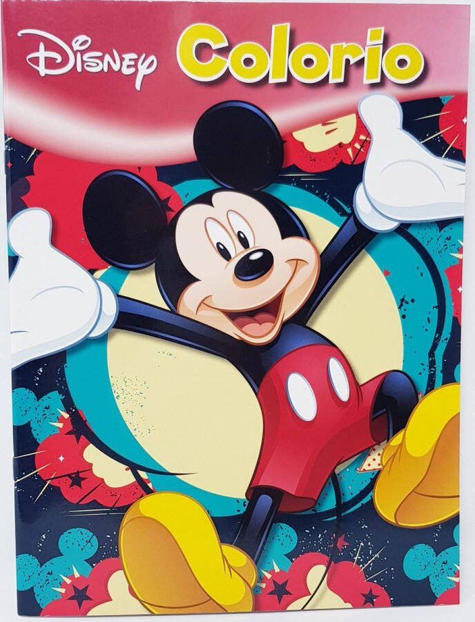 Boek Specials Nederland DISNEY COLORIO MICKEY MOUSE KLEURBOEK